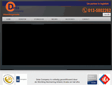 Tablet Screenshot of detacompany.nl
